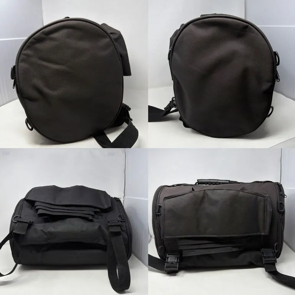 Harley-Davidson Adventure Duffle Bag Motorcycle Weekend Travel Luggage Black